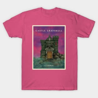 Castle Grayskull Travel Poster T-Shirt